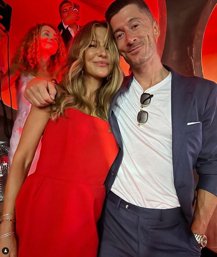 Anna i Robert Lewandowscy