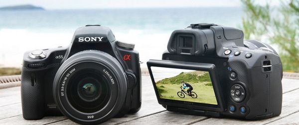 Wszystkie korpusy Sony z półprzepuszczalnym lustrem 1