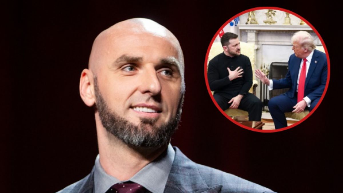 Marcin Gortat ocenił spotkanie Zełenskiego i Trumpa