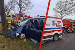 Śmiertelny wypadek. Matiz stanął w płomieniach