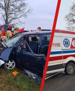 Śmiertelny wypadek. Matiz stanął w płomieniach