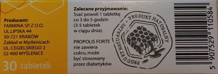 Opakowanie suplementu