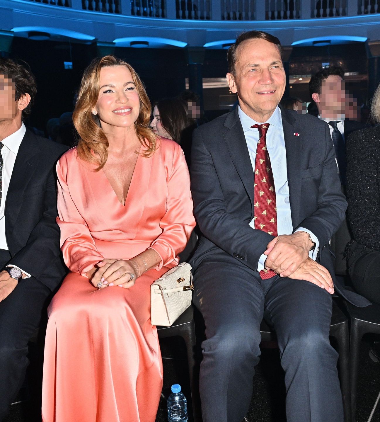 Aldona Wejchert i Radosław Sikorski