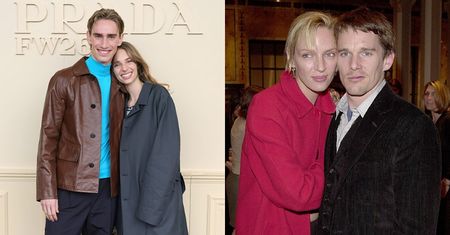 Dorosłe dzieci Umy Thurman i Ethana Hawke'a zawitały na pokaz mody. Podobne do znanych rodziców? (ZDJĘCIA)