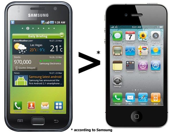 Samsung: Retina Display jest OK, ale Super AMOLED dużo lepszy 1