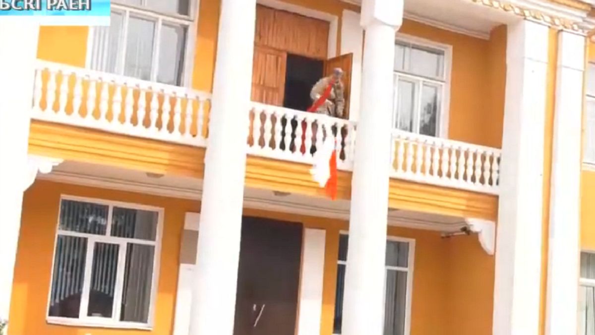 Rekonstrukcja wyzwolenia miasta na Białorusi 