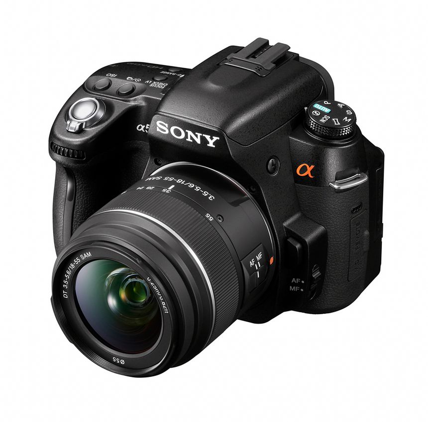 Sony DSLR A560 i A580 - filmowanie w HD i 7 klatek na sekundę