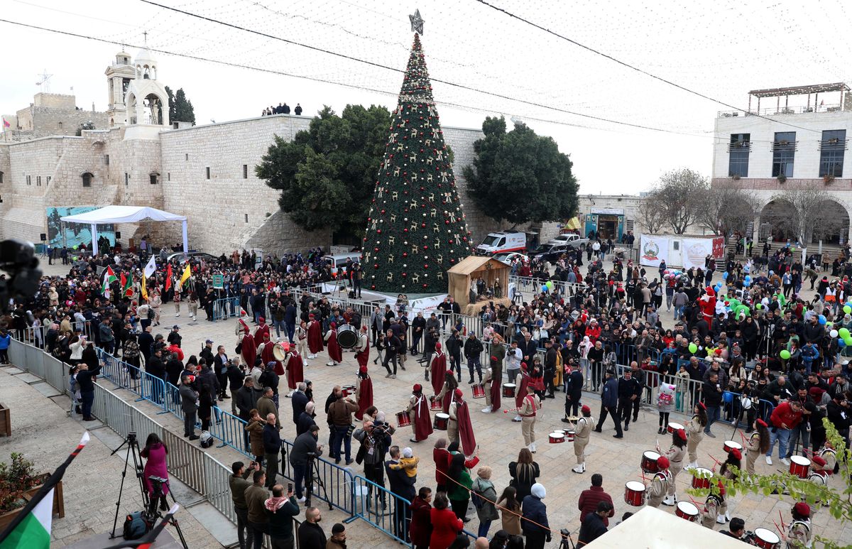 Święta Bożego Narodzenia w Betlejem 2022 r. 