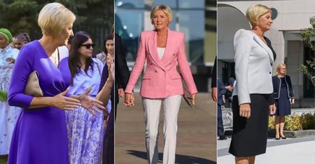 Styliści ocenili jej stylizacje. Agata Kornhauser-Duda "wyróżniała się"