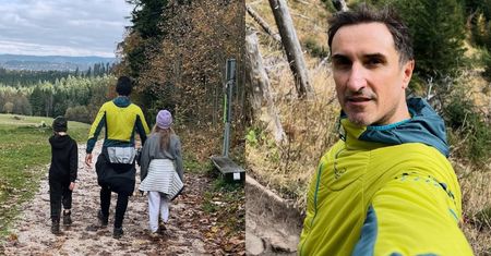 Sebastian Karpiel-Bułecka pokazał DZIECI podczas rodzinnego spaceru: "Nie ma to jak w Kościelisku"