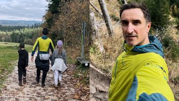 RZADKI WIDOK: Sebastian Karpiel-Bułecka pokazał DZIECI podczas rodzinnego spaceru: "Nie ma to jak w Kościelisku"