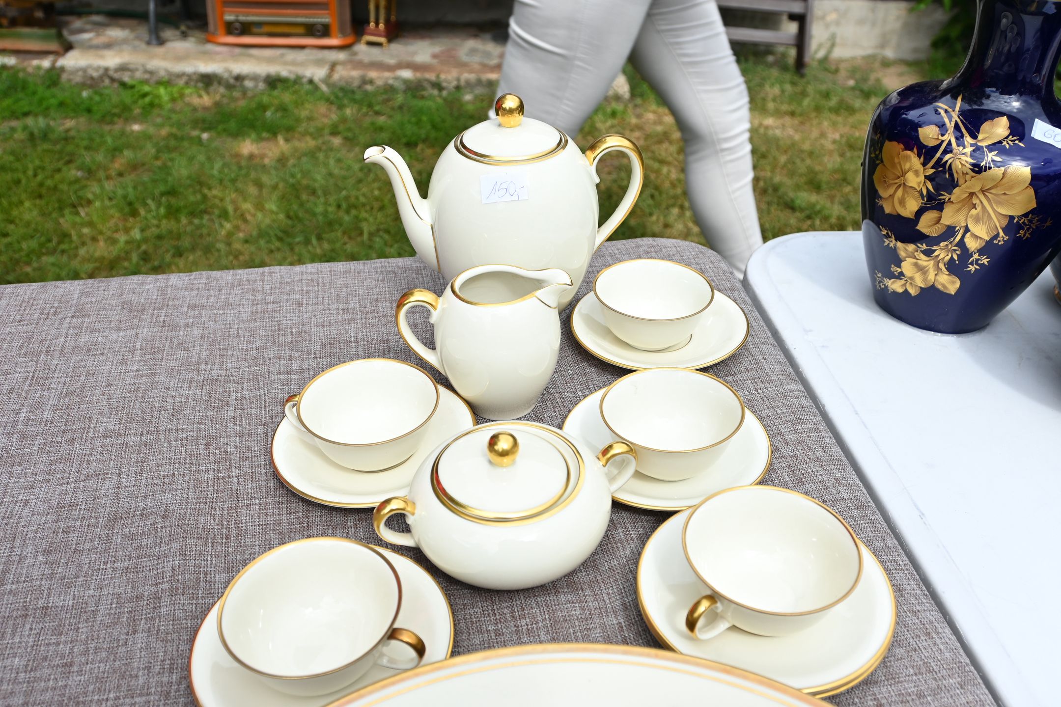 Piękną porcelanę znaleźć można na targach staroci