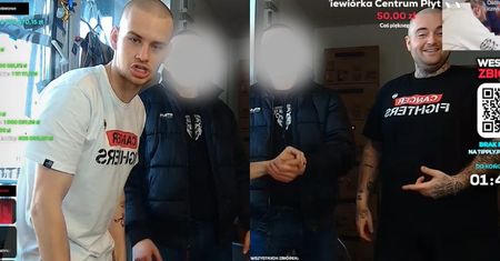 BEZ ZAPROSZENIA wbił na stream Łatwoganga. "Wariat wszedł normalnie po balkonie"