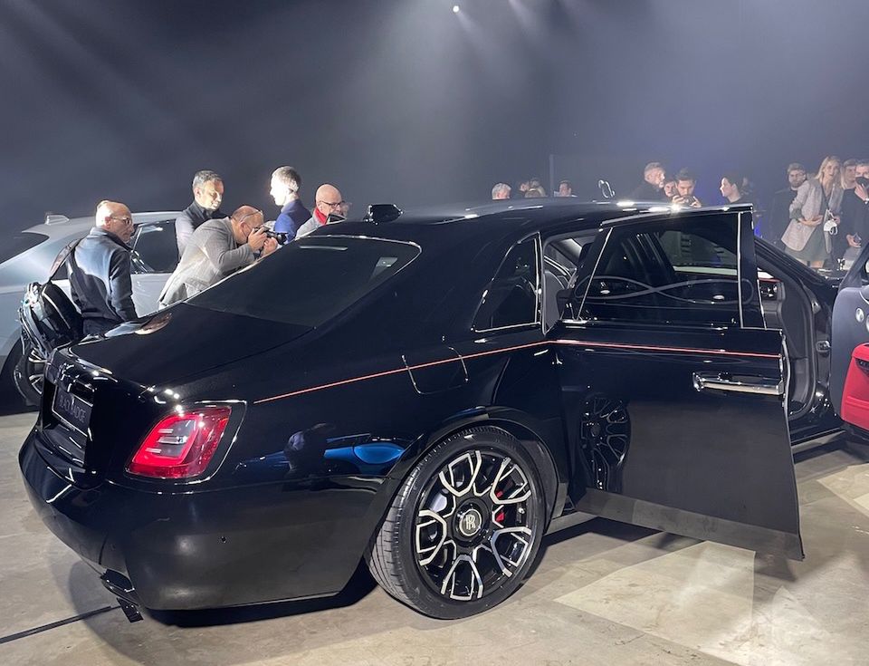 Rolls-Royce Black Badge Ghost w Warszawie