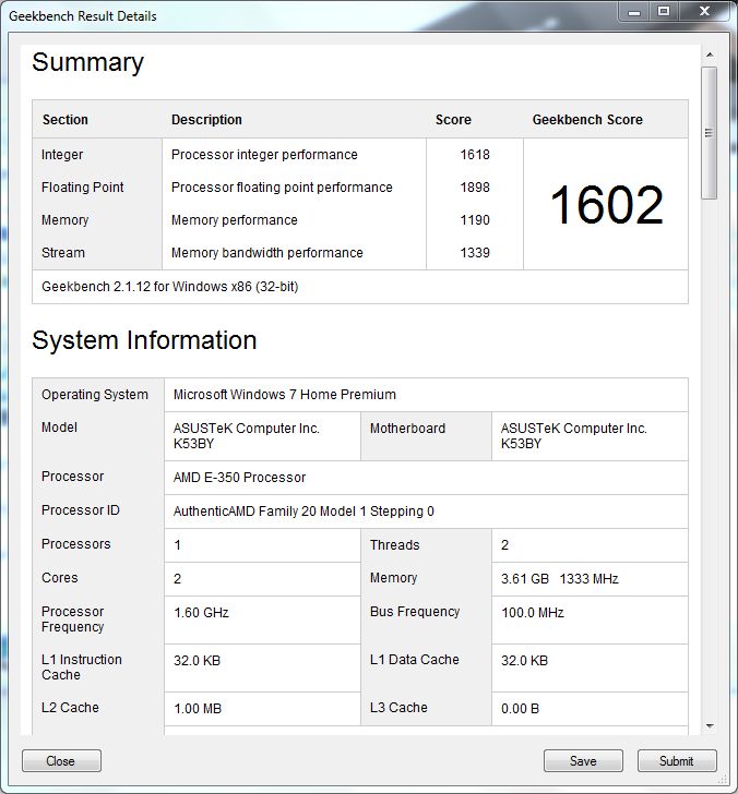 Asus K53BY - testujemy laptop za 1500 zł [część 2] 11