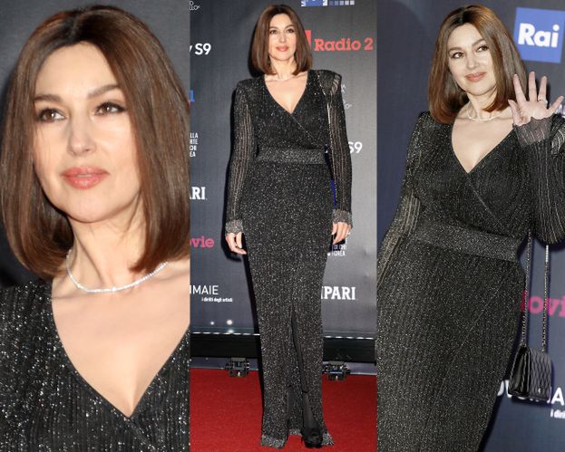 Dostojna Monica Bellucci w sukni za 11 tysięcy