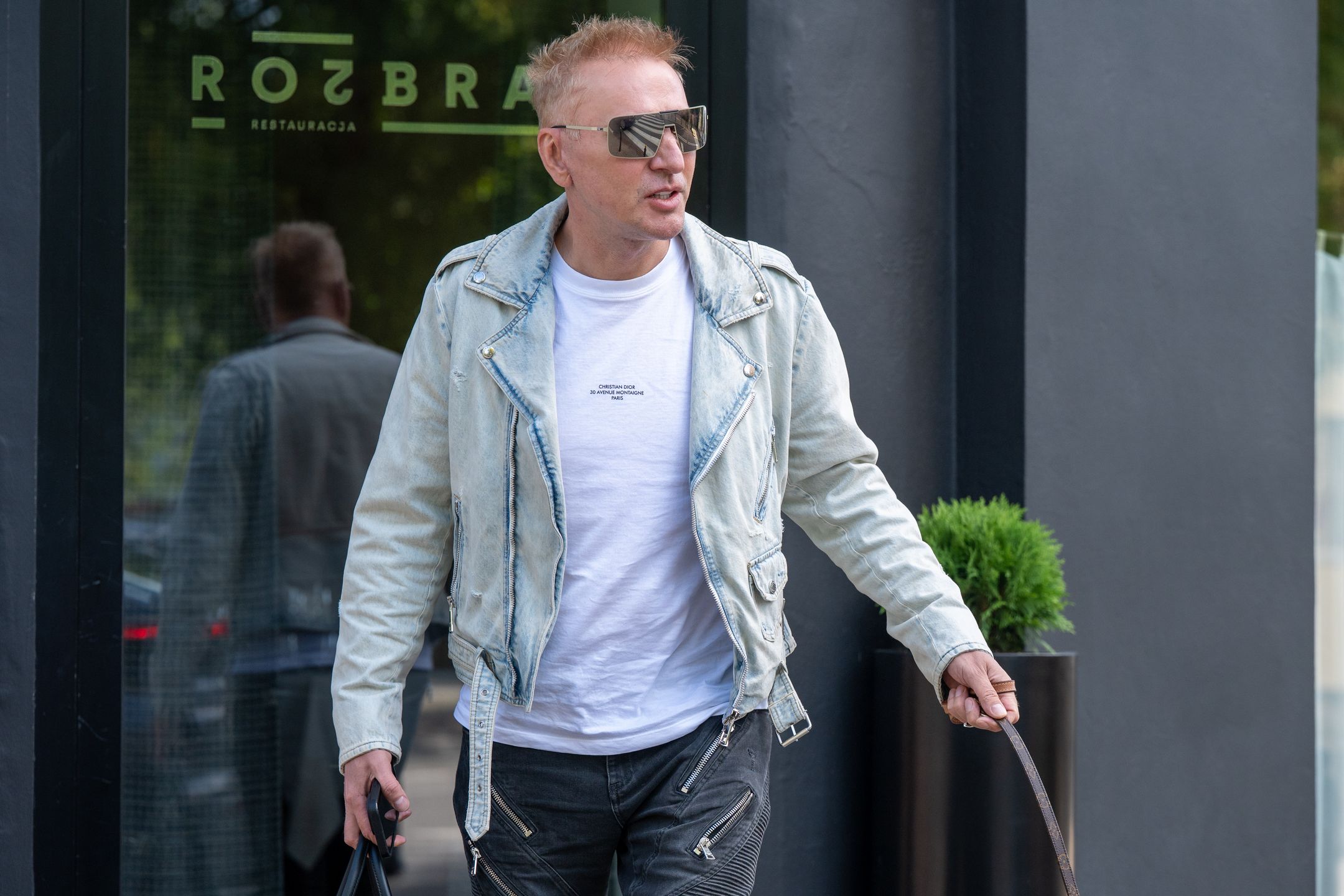 Krzysztof Gojdź przyłapany w Warszawie