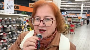 Rosjanka weszła do Auchan w Polsce. "Pierwszy raz w życiu widziałam"