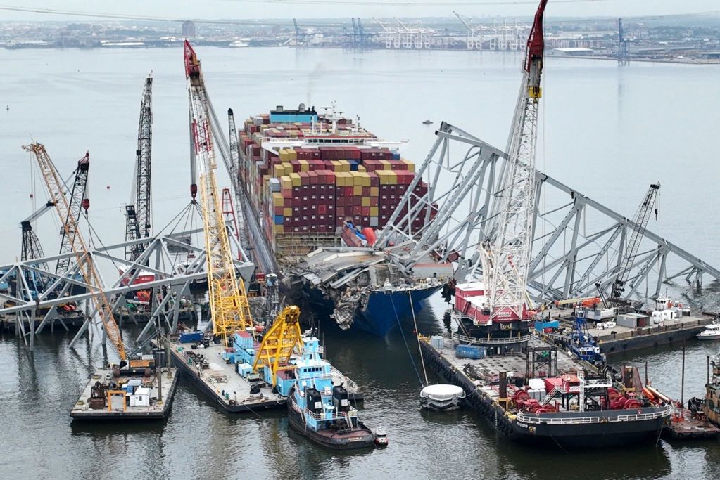 U.S. settles $100M deal with firms over Key Bridge crash