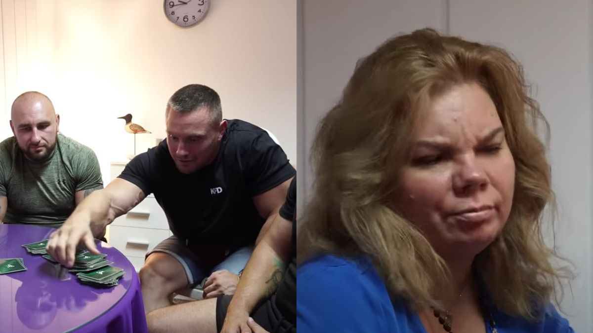 Na zdjęciu: Krzysztof Radzikowski u wróżki