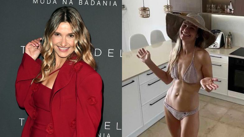 Koroniewska pozuje w bikini i ujawnia tajemnicę "formy życia"