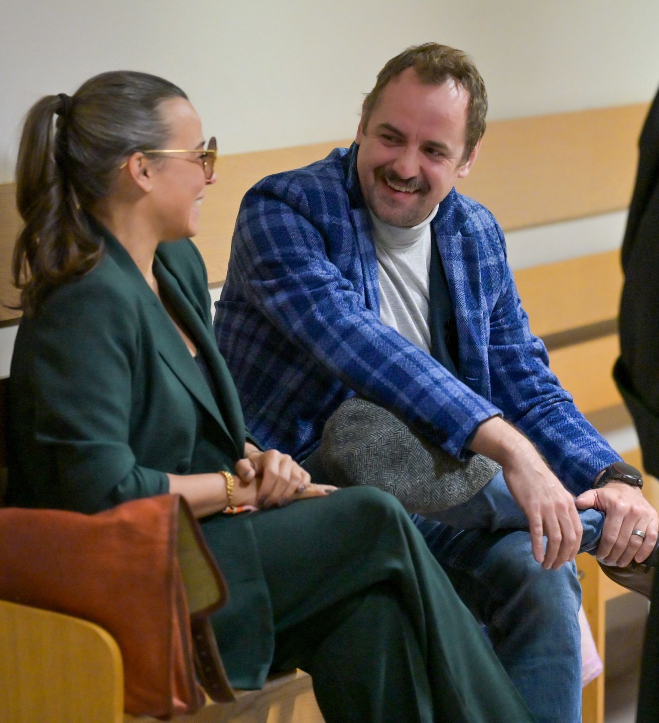 Anna Mucha i Jakub Wons w sądzie