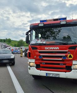 Tragiczny wypadek na S5. Auto dachowało, jest ofiara śmiertelna