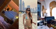Patrycja Tuchlińska relacjonuje lot do Dubaju: talerz krewetek, szampan i torebka Chanel za 25 TYSIĘCY ZŁOTYCH (ZDJĘCIA)
