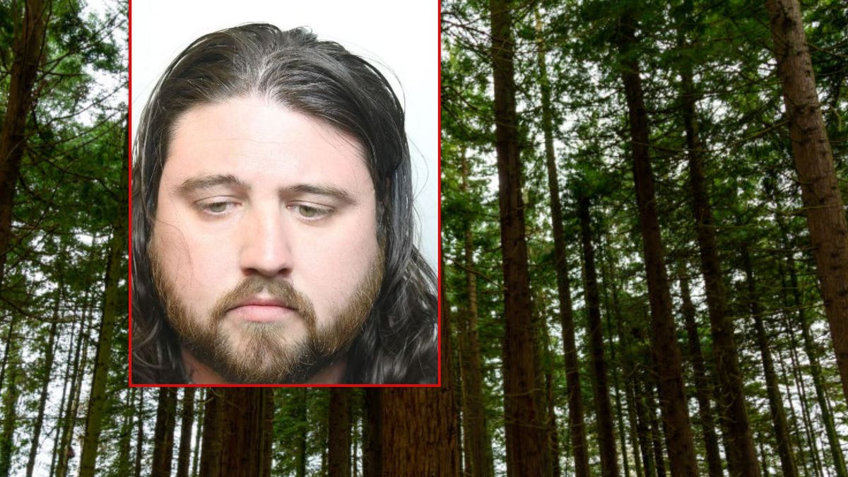 Mężczyzna dokonał gwałtu w lesie.