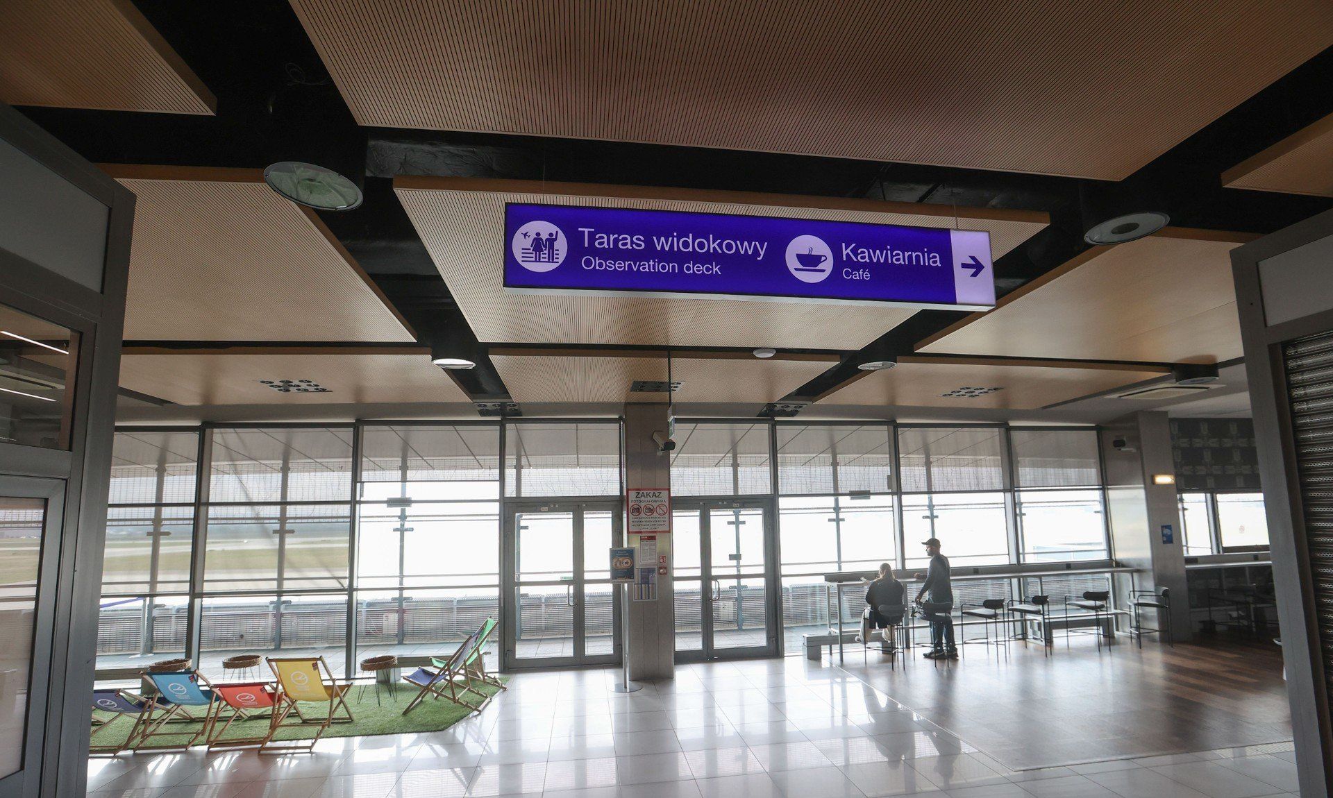Taras widokowy na lotnisku Rzeszów Jasionka