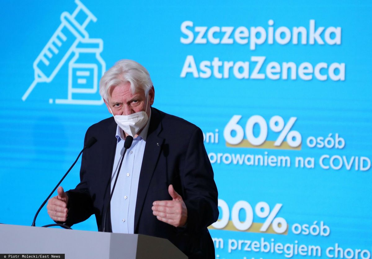 Koronawirus w Polsce. Prof. Andrzej Horban komentował przyrost przypadków