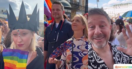 Znane twarze dokazują na Paradzie Równości: Rafał Trzaskowski, Andrzej Piaseczny, Joanna Senyszyn i Luna... (ZDJĘCIA)