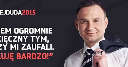 Polacy zdecydowali. Andrzej Duda nowym prezydentem Polski! 52:48