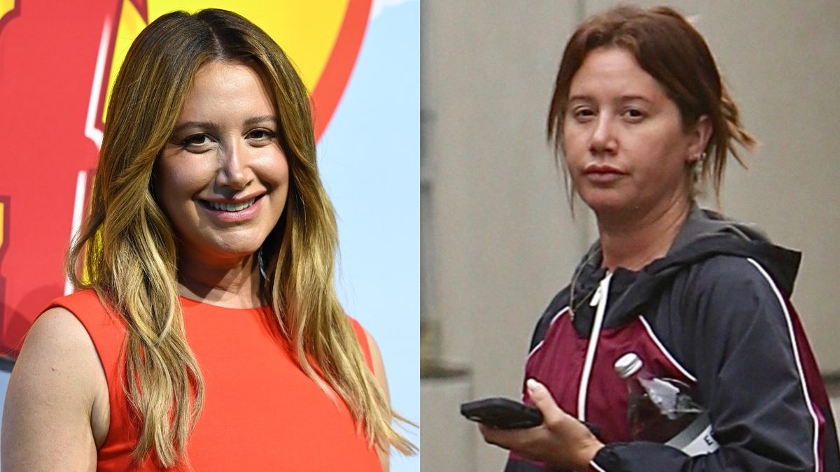 Ashley Tisdale bez makijażu zmierza na siłownię