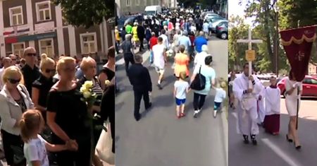 Marsz milczenia po zabójstwie 10-latki. "Miasto zmieniło się totalnie"