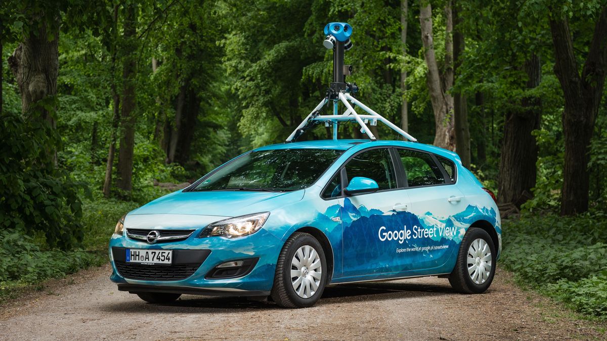 Samochód Google Street View