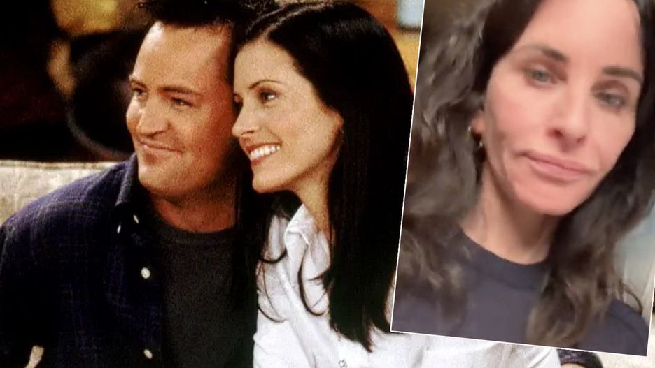 Courteney Cox i Matthew Perry byli ze sobą bardzo blisko. W serialu "Przyjaciele" grali parę