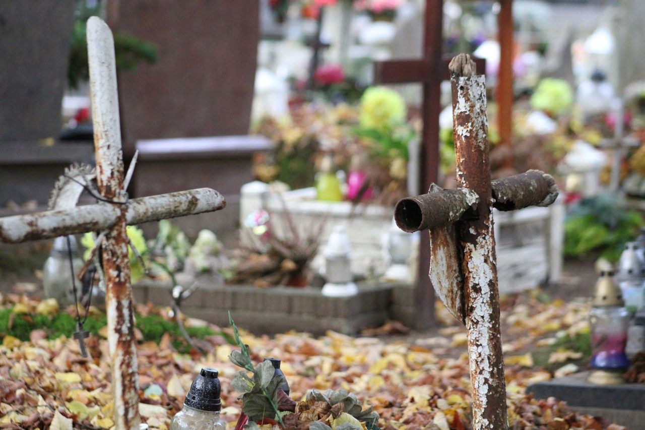 Ty odwiedzasz groby bliskich. A złodzieje wypatrują na cmentarzu okazji