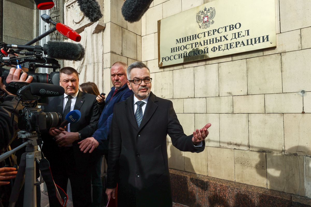 Ambasador Polski Krzysztof Krajewski został wezwany do rosyjskiego MSZ 