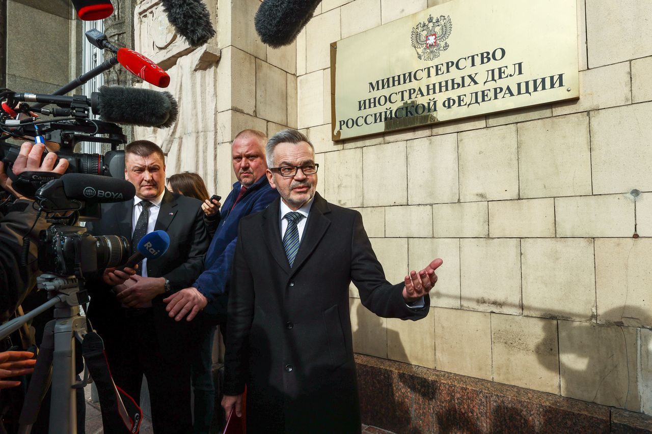 Ambasador Polski Krzysztof Krajewski został wezwany do rosyjskiego MSZ 