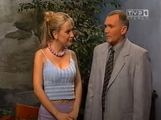 Magdalena Ogórek wiele lat temu w serialu "Lokatorzy"
