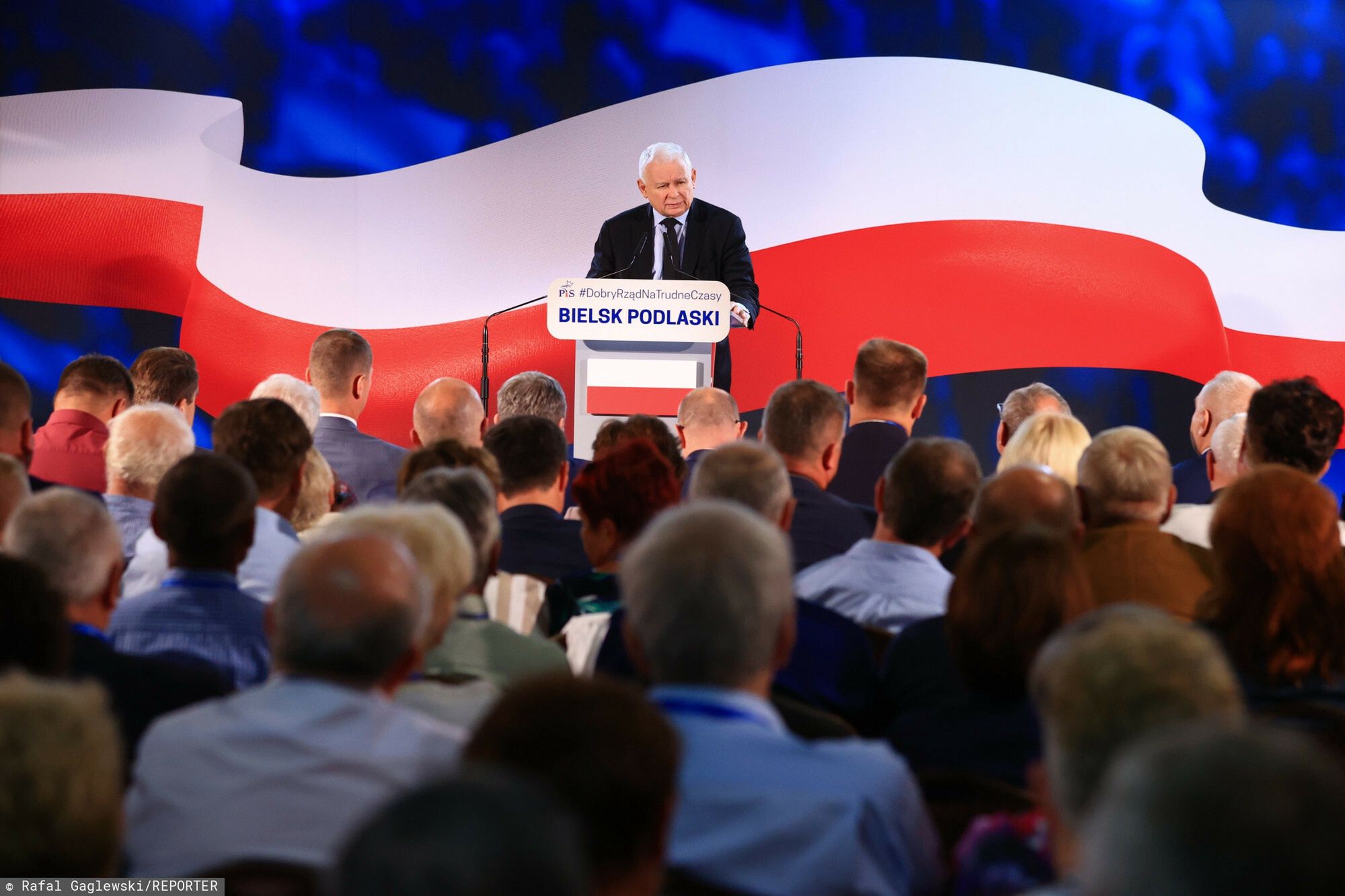 Jarosław Kaczyński na spotkaniu z mieszkańcami