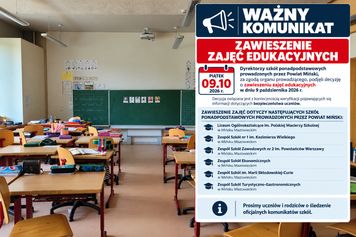 Wzmocnione środki bezpieczeństwa. Niektóre szkoły zamknięte w piątek