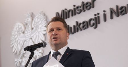Przemysław Czarnek o zmianach w szkołach. "Próbuje się ze mnie zrobić rewolucjonistę"