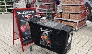 "Tajemnicze wózki" w Auchan. W tych sklepach szukaj szczęścia