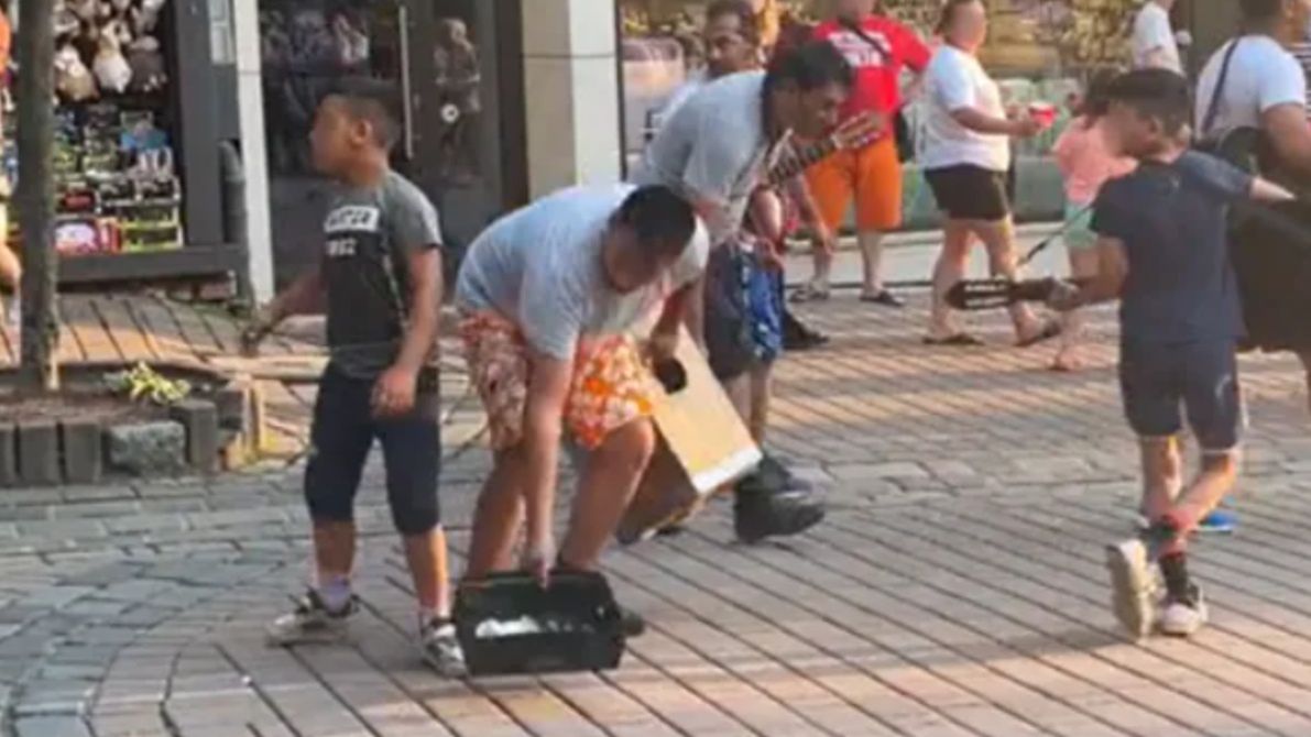 Jedna z romskich kapel na Krupówkach