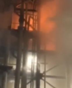 Pożar w białoruskiej rafinerii Naftan. "Prowadzone są badania"