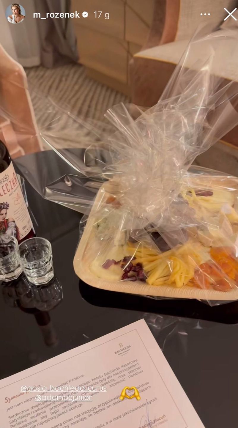 Nagranie Małgorzaty Rozenek-Majdan