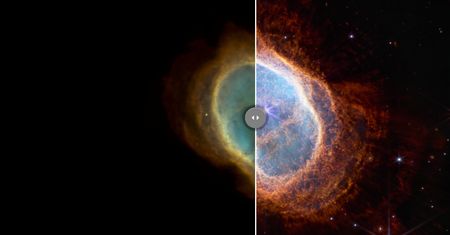 Teleskop Webba i Hubble'a. Porównanie zdjęć z obu urządzeń
