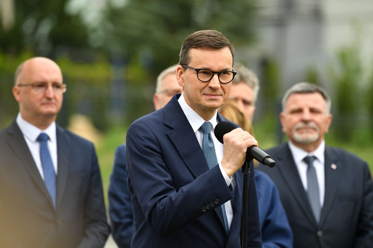 Mateusz Morawiecki w końcu otrzymał pytanie od TVN